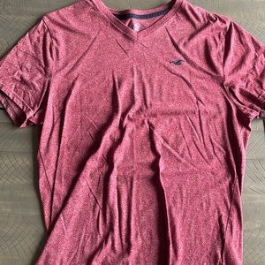 Large Red Hollister Tee shirt